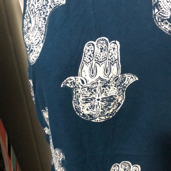 Chaser blue Hamsa print tank size medium - Picture 2 of 5
